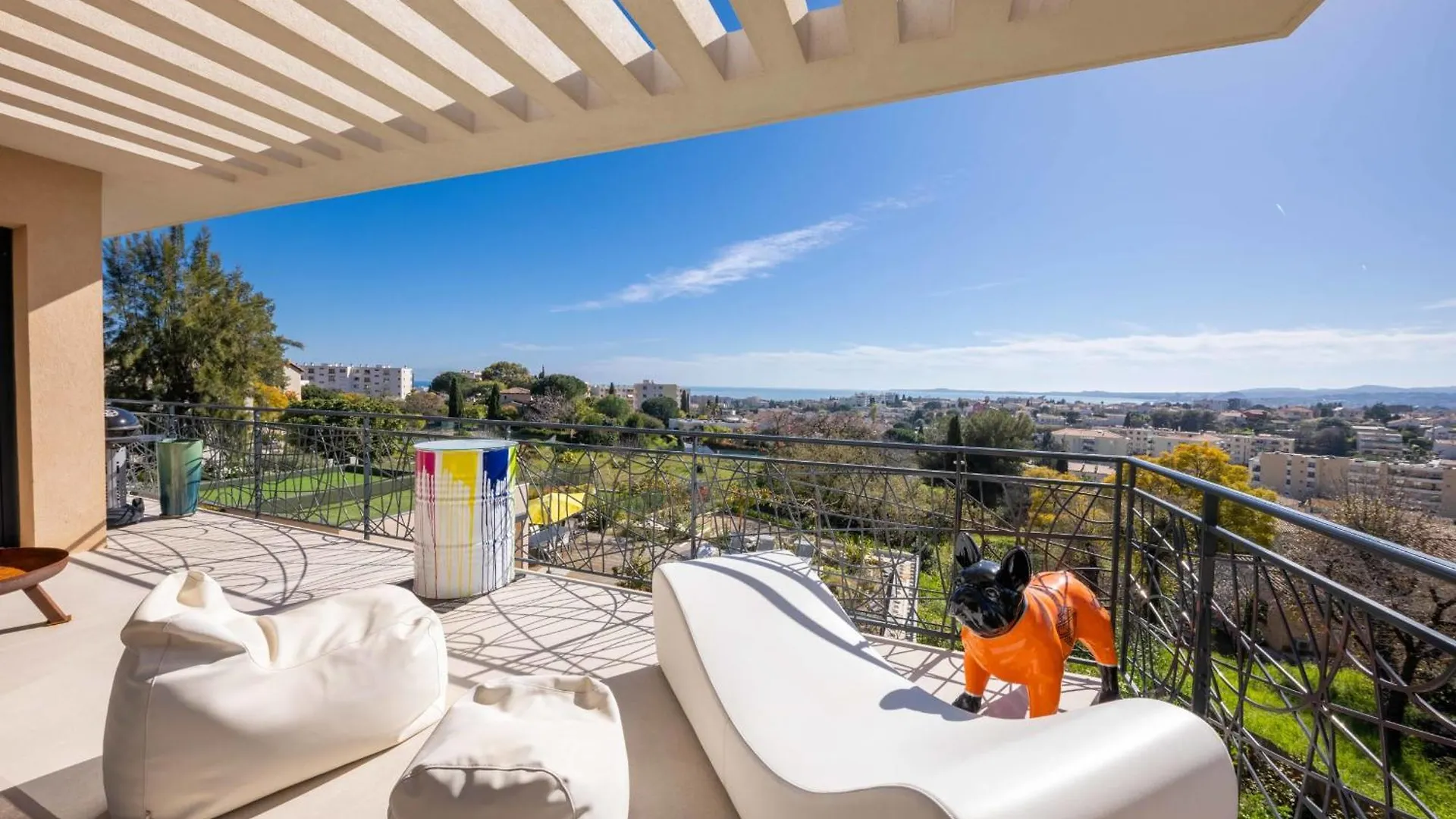 06Bk - Superb Contemporary Sea-View Villa Cagnes-sur-Mer