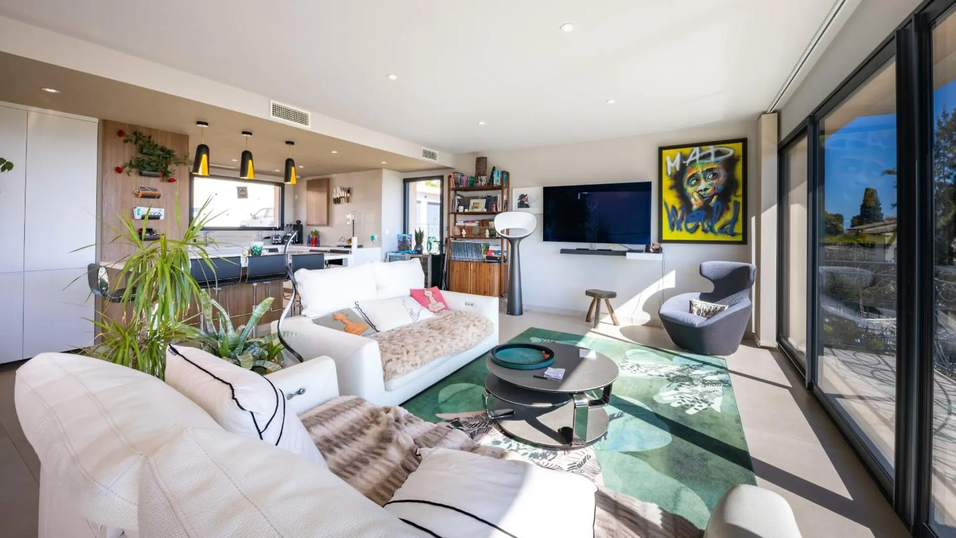 06Bk - Superb Contemporary Sea-View Villa Cagnes-sur-Mer