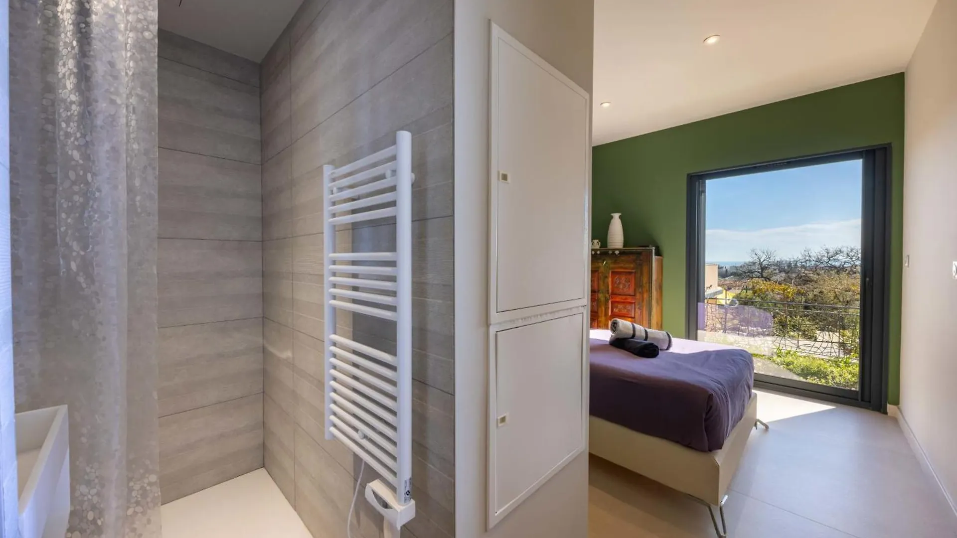 06Bk - Superb Contemporary Sea-View Villa Cagnes-sur-Mer